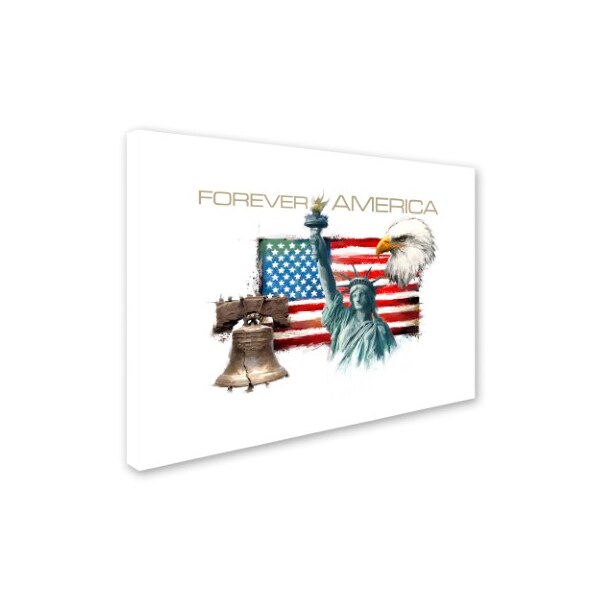 The Macneil Studio 'Forever America' Canvas Art,18x24